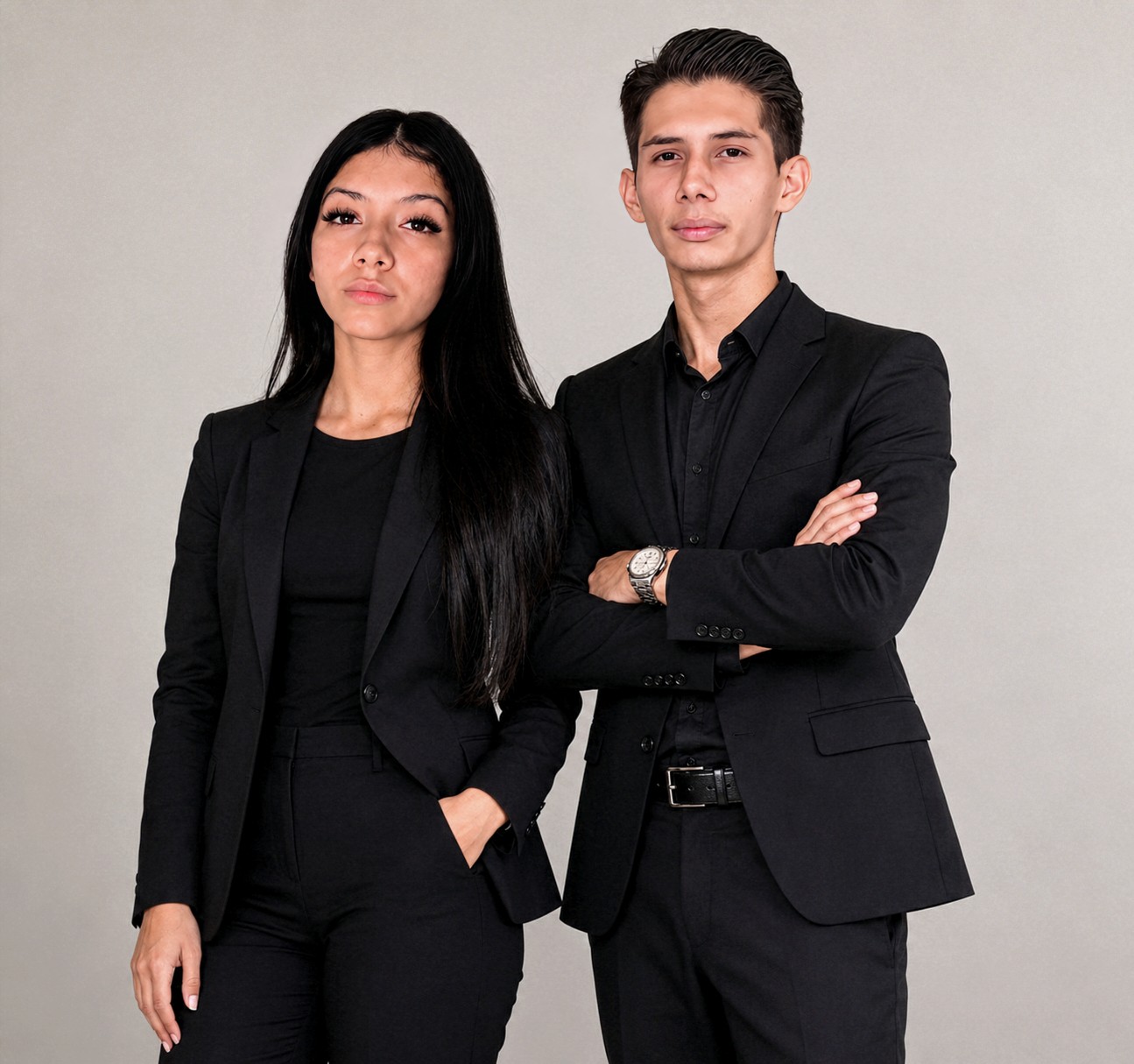 Ana Beatriz Moraes e Davi Santiago